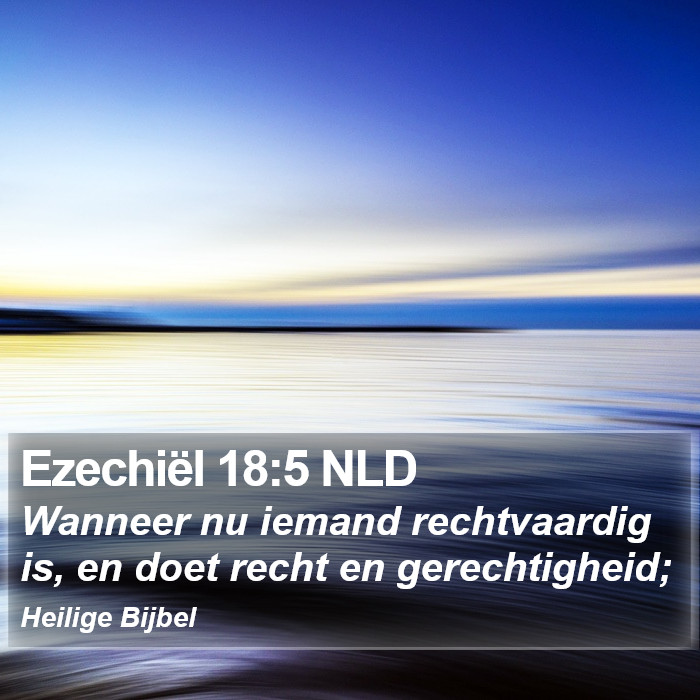 Ezechiël 18:5 NLD Bible Study