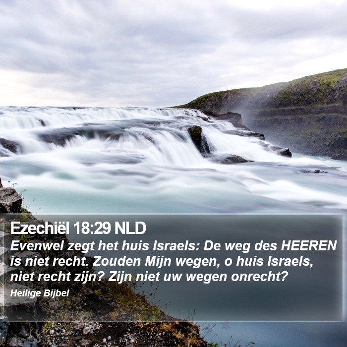 Ezechiël 18:29 NLD Bible Study