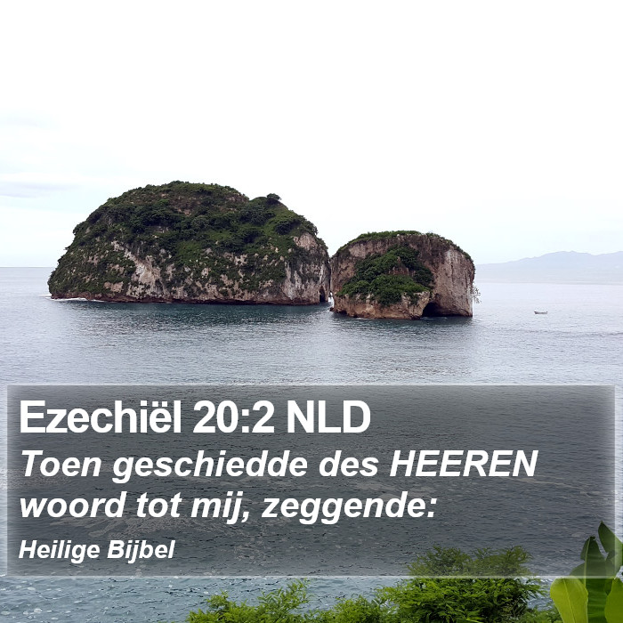 Ezechiël 20:2 NLD Bible Study