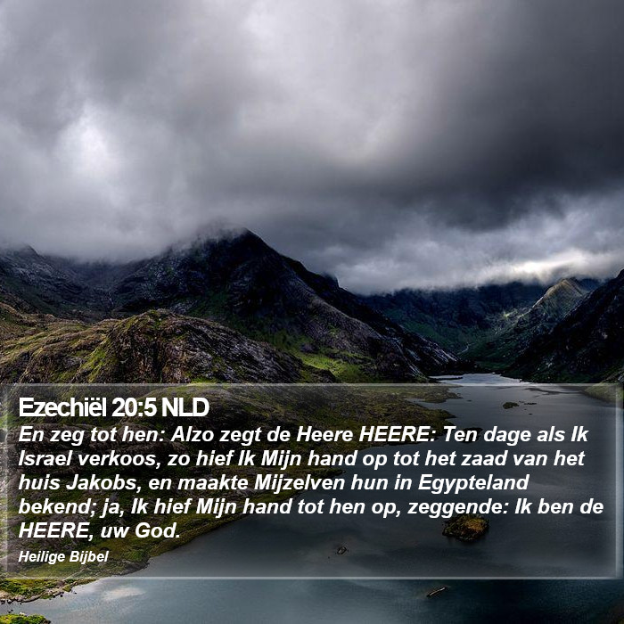 Ezechiël 20:5 NLD Bible Study