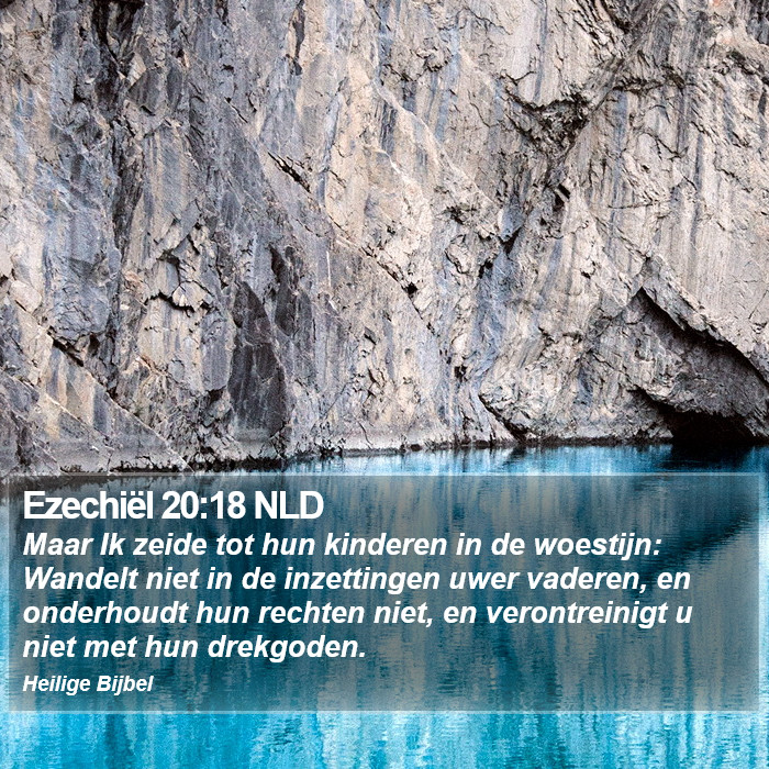 Ezechiël 20:18 NLD Bible Study