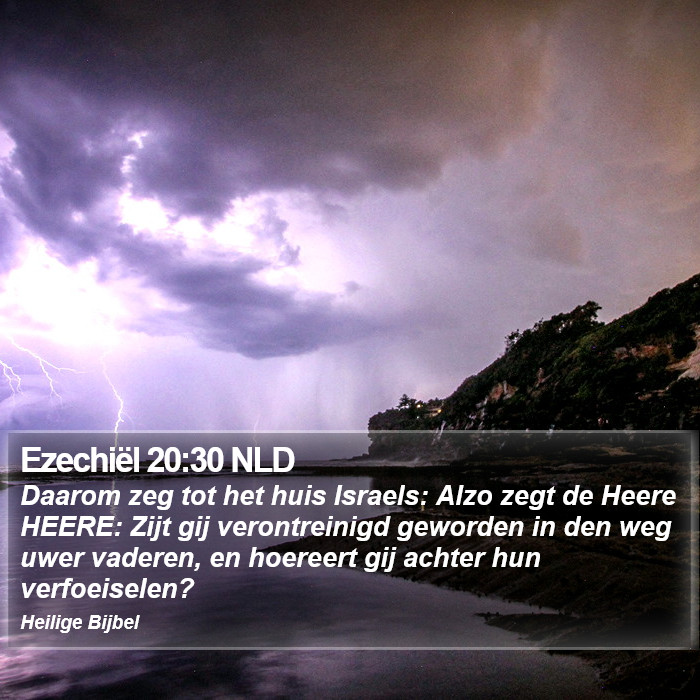 Ezechiël 20:30 NLD Bible Study