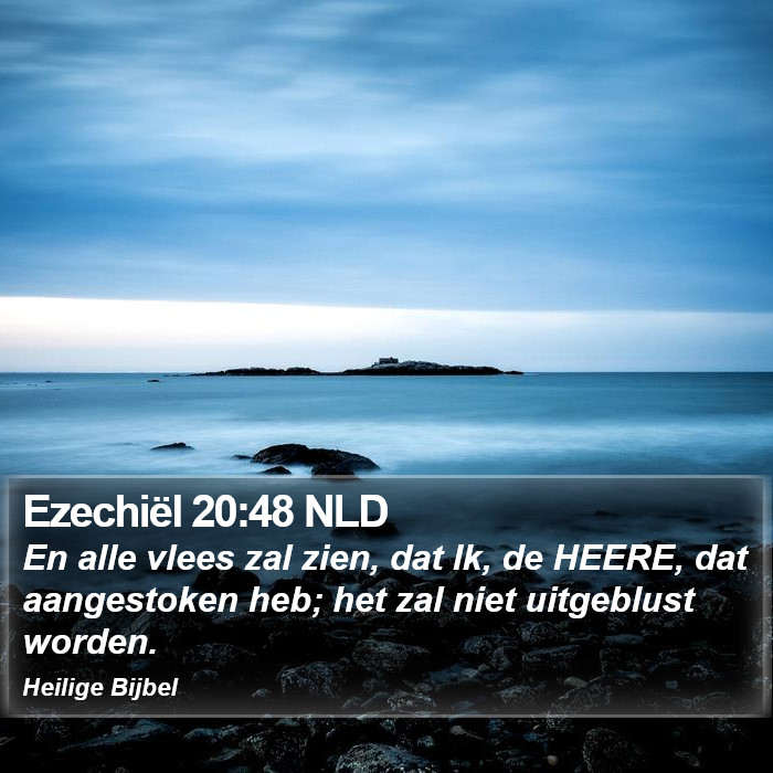 Ezechiël 20:48 NLD Bible Study