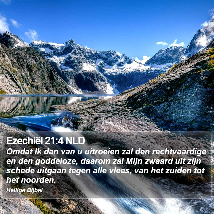 Ezechiël 21:4 NLD Bible Study