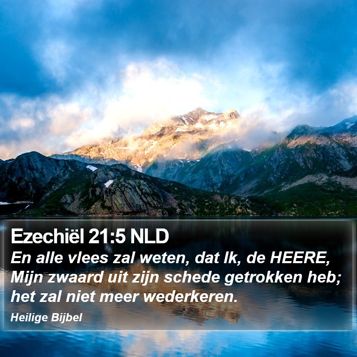 Ezechiël 21:5 NLD Bible Study