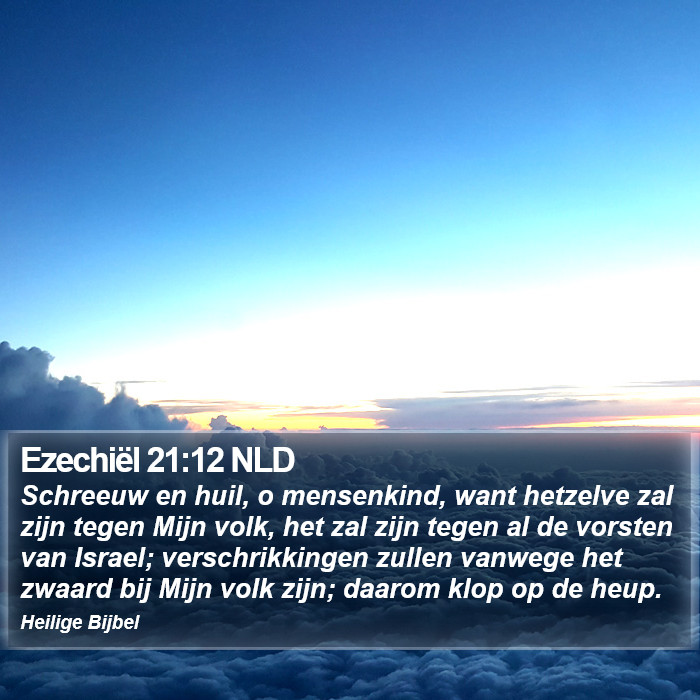 Ezechiël 21:12 NLD Bible Study