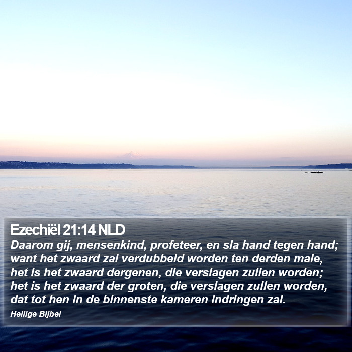 Ezechiël 21:14 NLD Bible Study