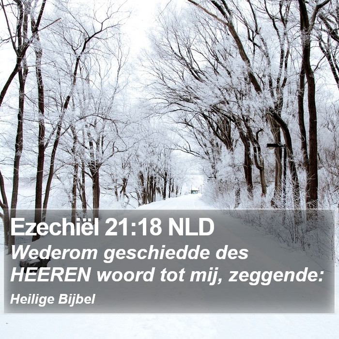 Ezechiël 21:18 NLD Bible Study