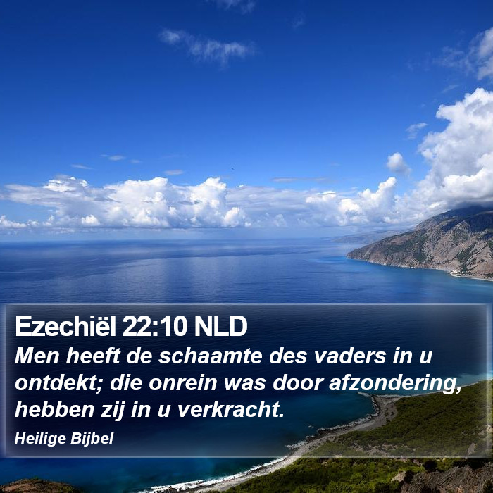 Ezechiël 22:10 NLD Bible Study