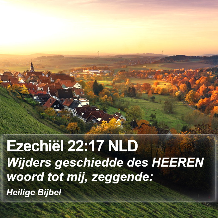 Ezechiël 22:17 NLD Bible Study