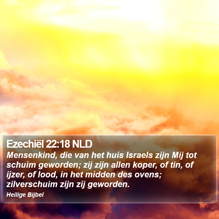 Ezechiël 22:18 NLD Bible Study