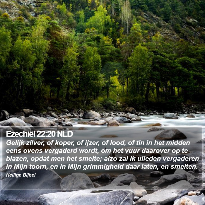 Ezechiël 22:20 NLD Bible Study