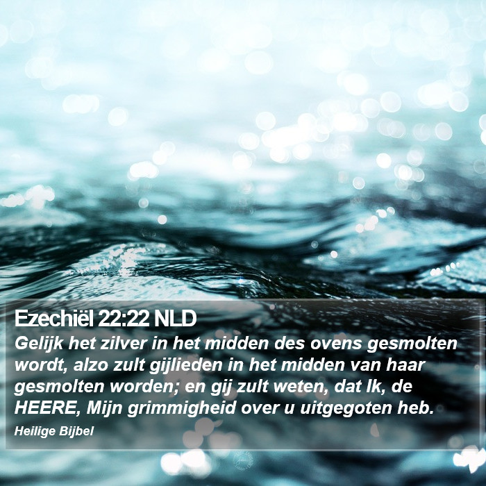 Ezechiël 22:22 NLD Bible Study