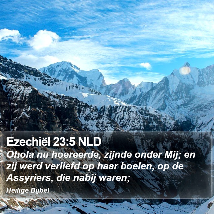 Ezechiël 23:5 NLD Bible Study
