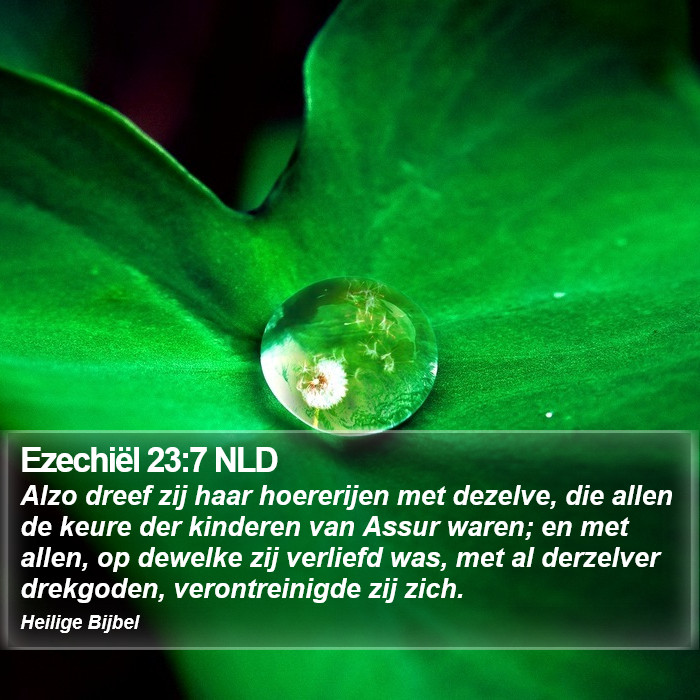 Ezechiël 23:7 NLD Bible Study