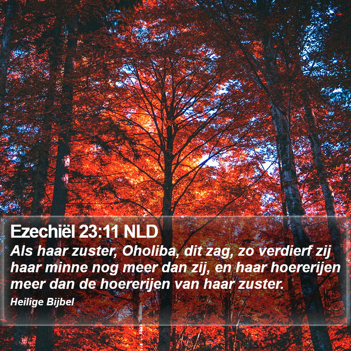 Ezechiël 23:11 NLD Bible Study