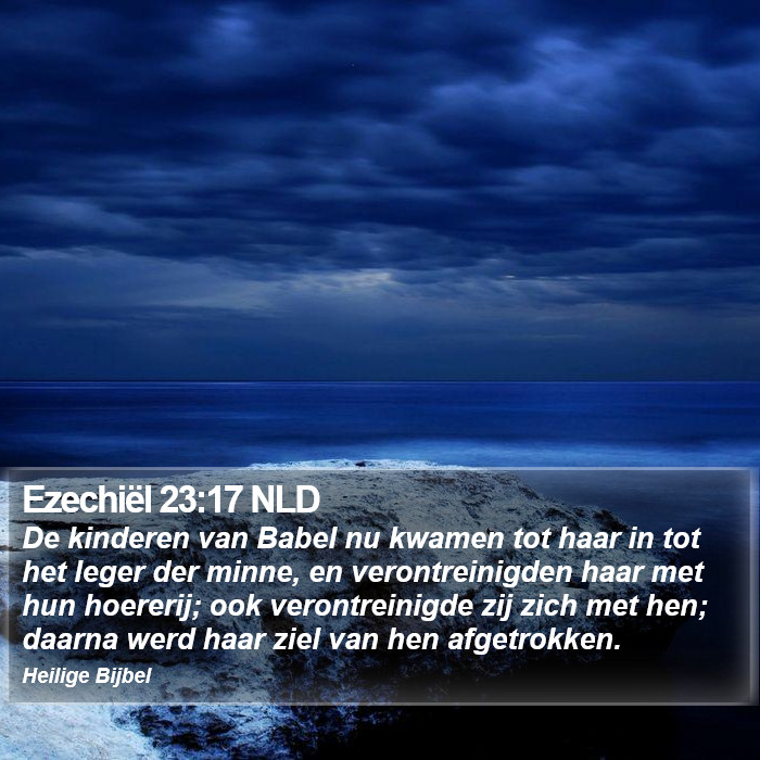Ezechiël 23:17 NLD Bible Study