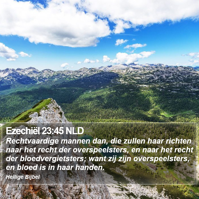 Ezechiël 23:45 NLD Bible Study