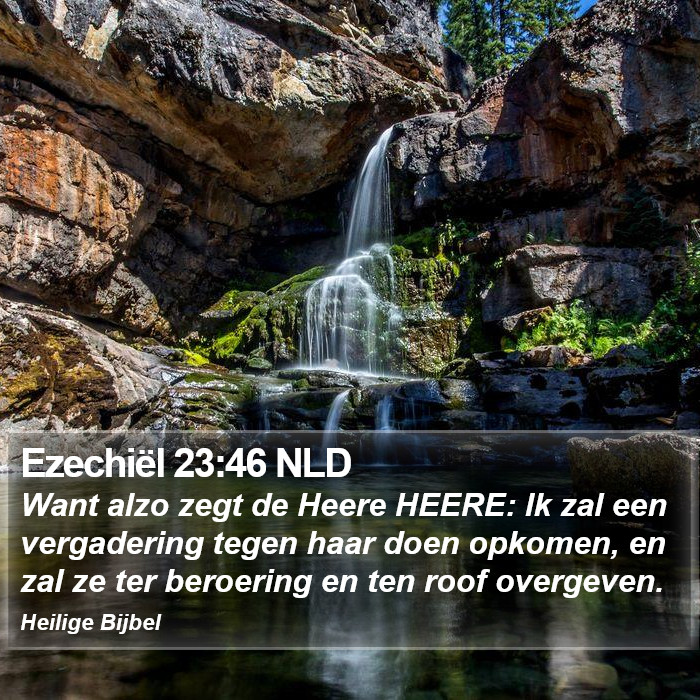 Ezechiël 23:46 NLD Bible Study
