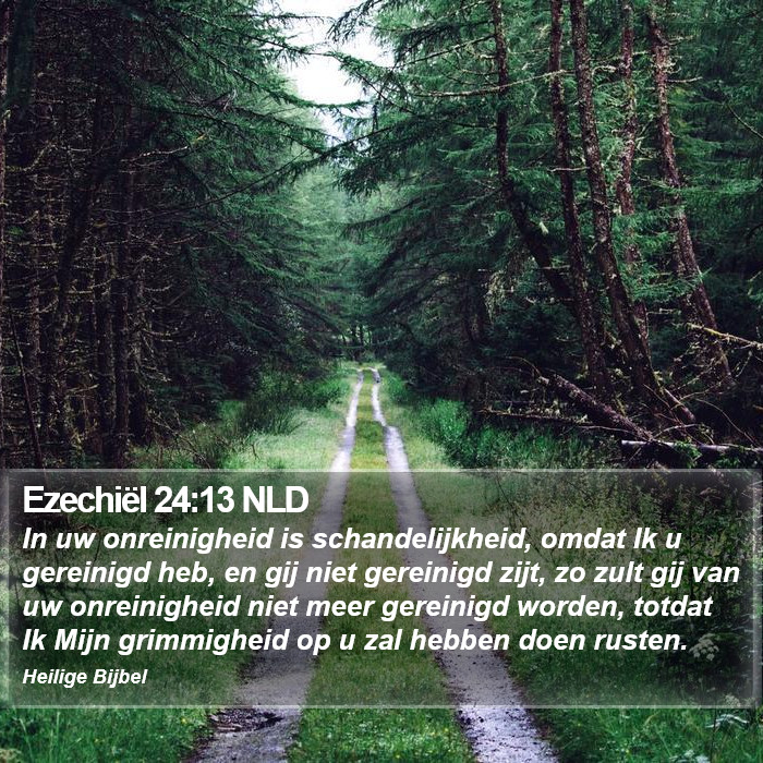 Ezechiël 24:13 NLD Bible Study