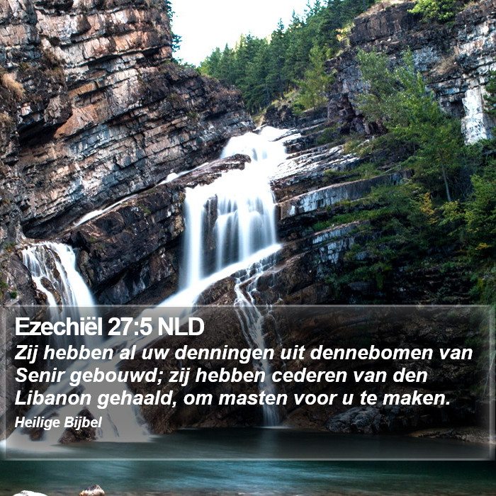 Ezechiël 27:5 NLD Bible Study