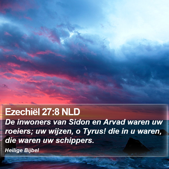 Ezechiël 27:8 NLD Bible Study