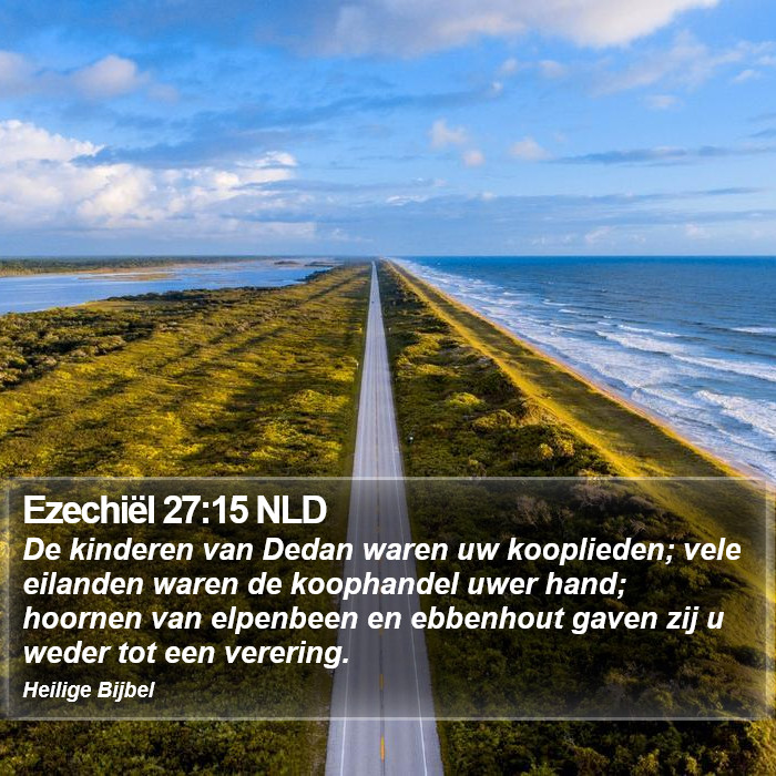 Ezechiël 27:15 NLD Bible Study