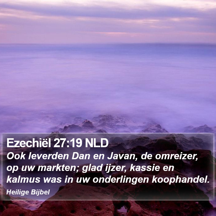 Ezechiël 27:19 NLD Bible Study