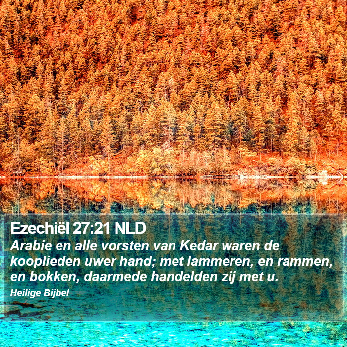 Ezechiël 27:21 NLD Bible Study