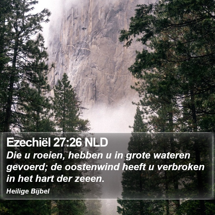 Ezechiël 27:26 NLD Bible Study