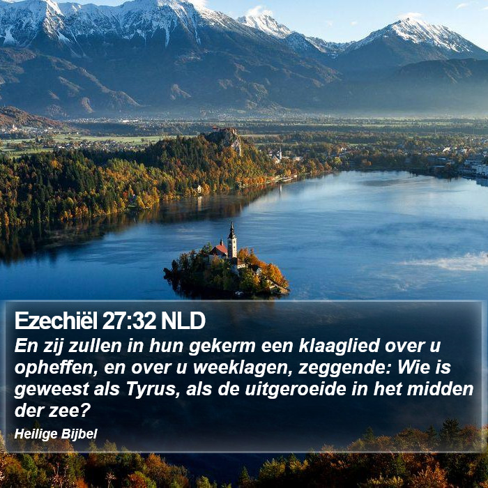 Ezechiël 27:32 NLD Bible Study