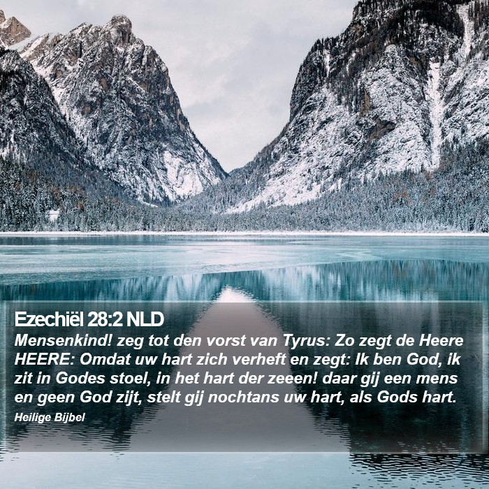 Ezechiël 28:2 NLD Bible Study