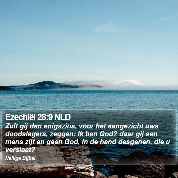 Ezechiël 28:9 NLD Bible Study