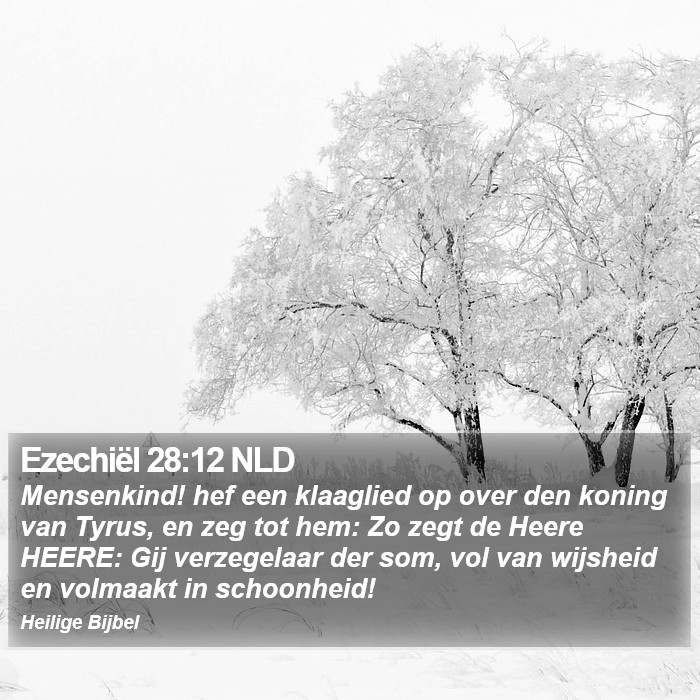 Ezechiël 28:12 NLD Bible Study