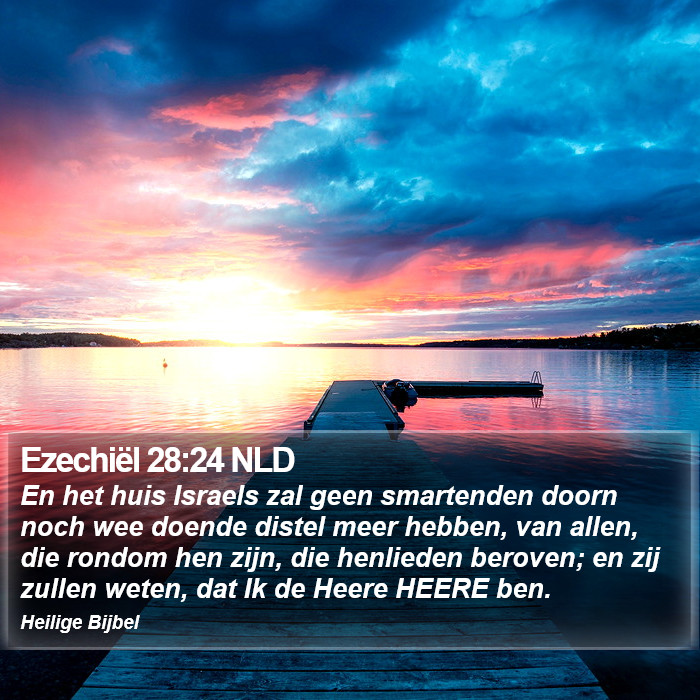 Ezechiël 28:24 NLD Bible Study