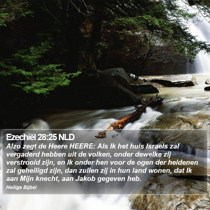 Ezechiël 28:25 NLD Bible Study