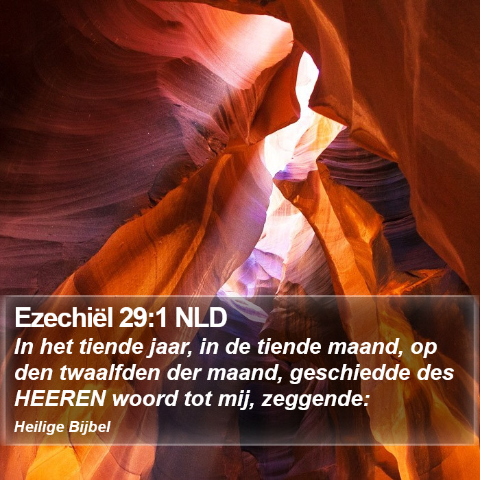 Ezechiël 29:1 NLD Bible Study