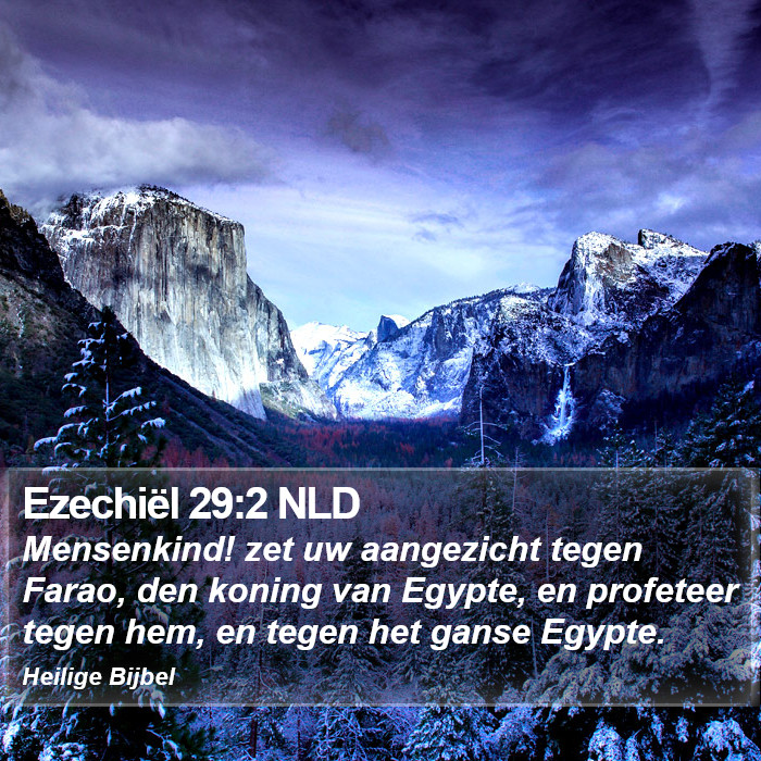 Ezechiël 29:2 NLD Bible Study