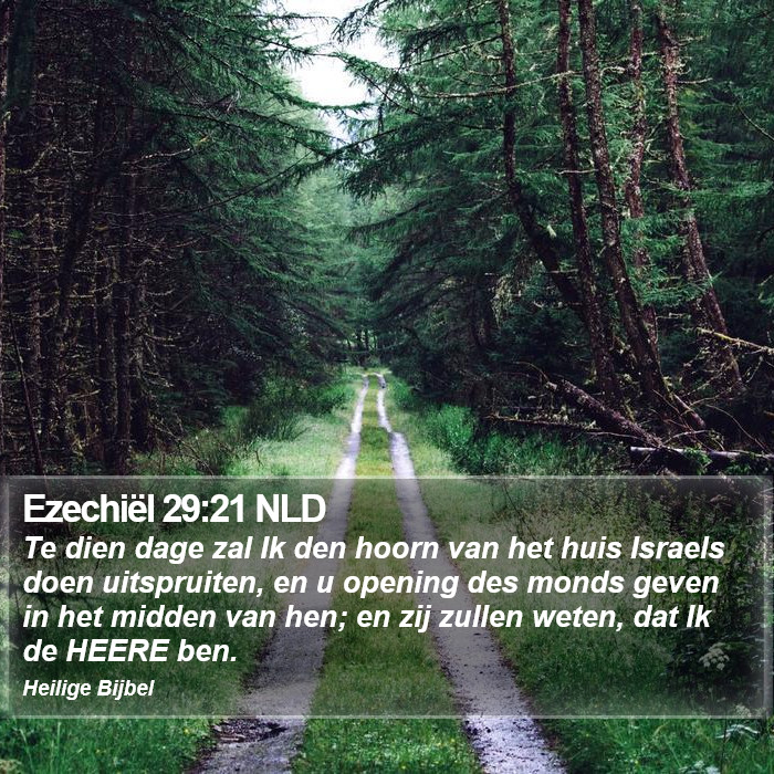 Ezechiël 29:21 NLD Bible Study
