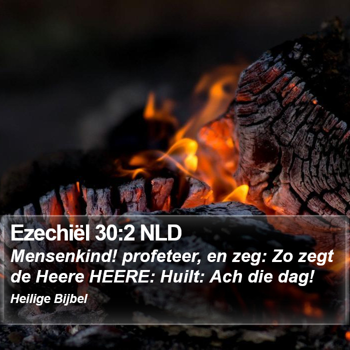 Ezechiël 30:2 NLD Bible Study