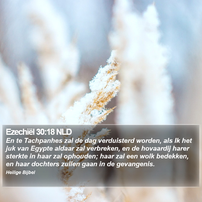 Ezechiël 30:18 NLD Bible Study