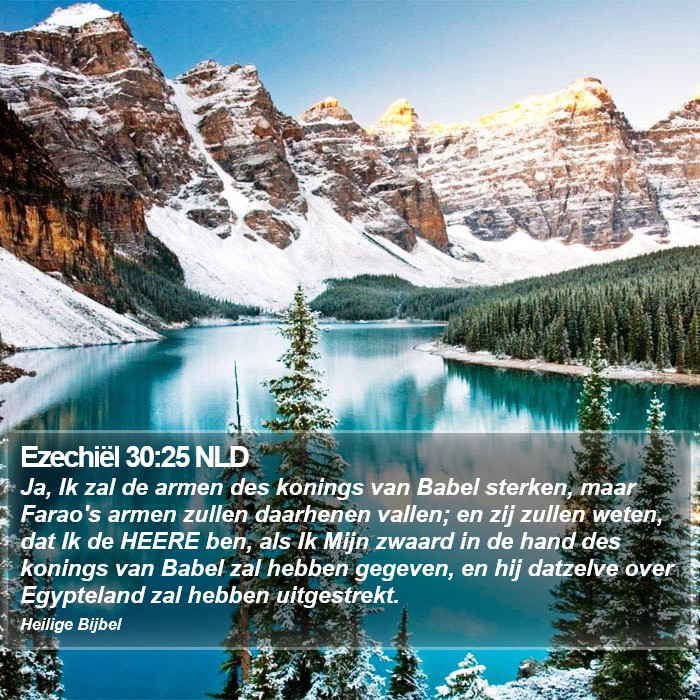 Ezechiël 30:25 NLD Bible Study