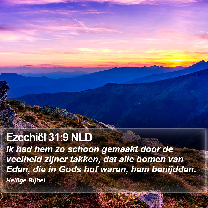 Ezechiël 31:9 NLD Bible Study