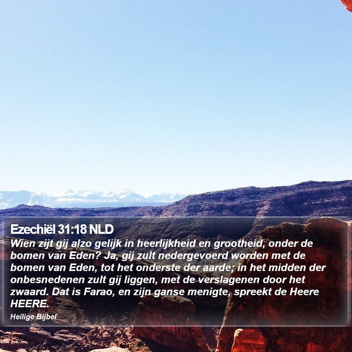 Ezechiël 31:18 NLD Bible Study