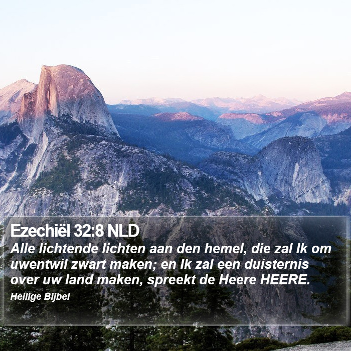 Ezechiël 32:8 NLD Bible Study
