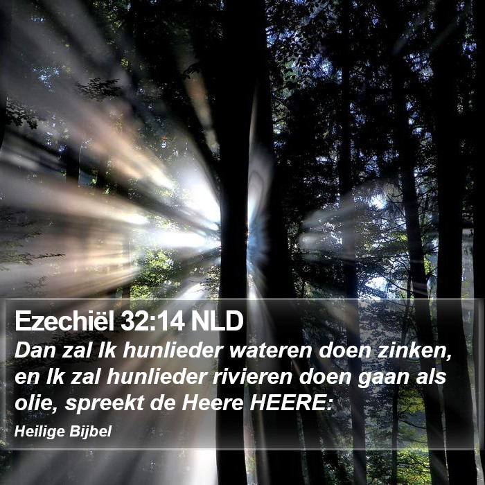 Ezechiël 32:14 NLD Bible Study