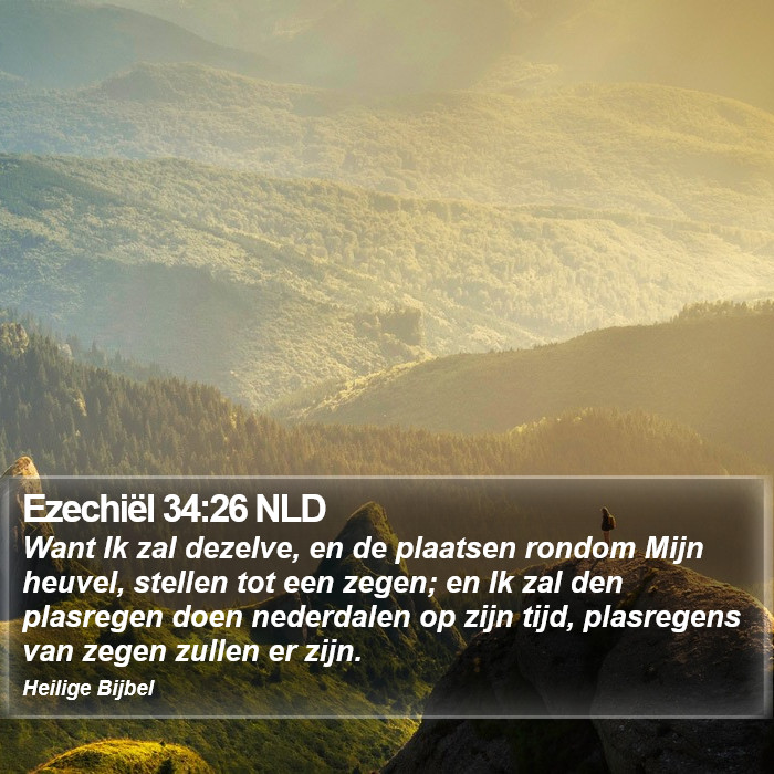 Ezechiël 34:26 NLD Bible Study