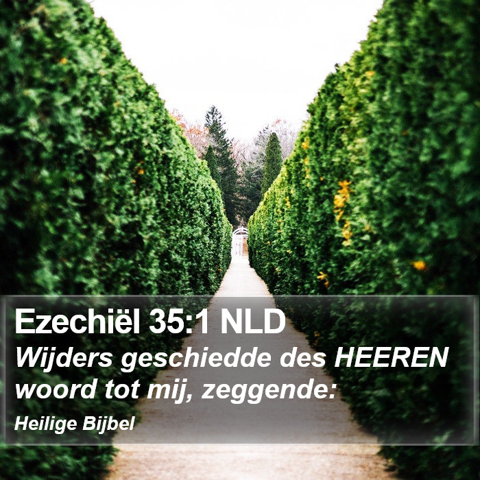 Ezechiël 35:1 NLD Bible Study