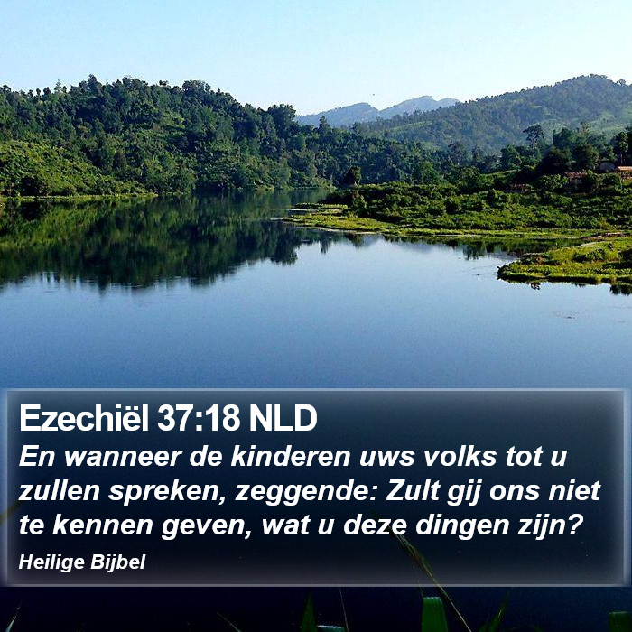 Ezechiël 37:18 NLD Bible Study