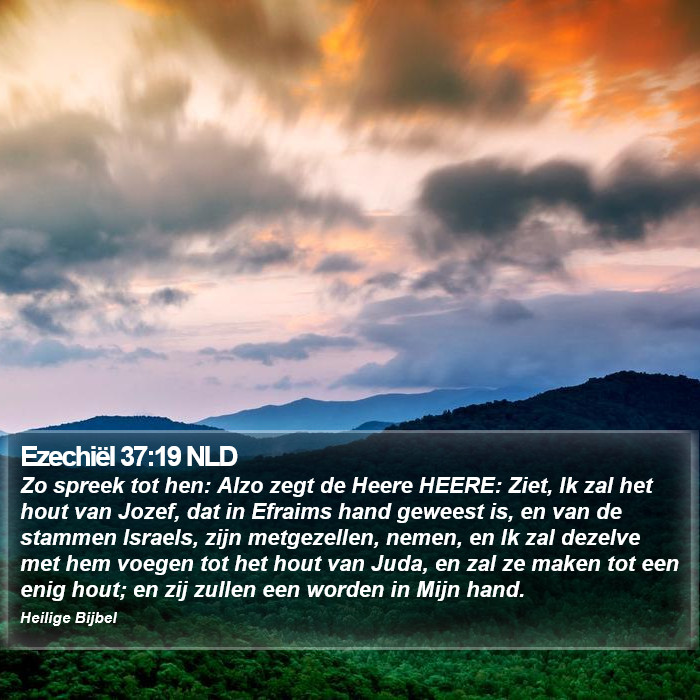 Ezechiël 37:19 NLD Bible Study